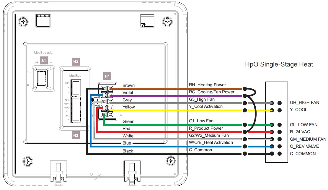 Schneider SpaceLogic Thermostat Wiring Diagrams-3