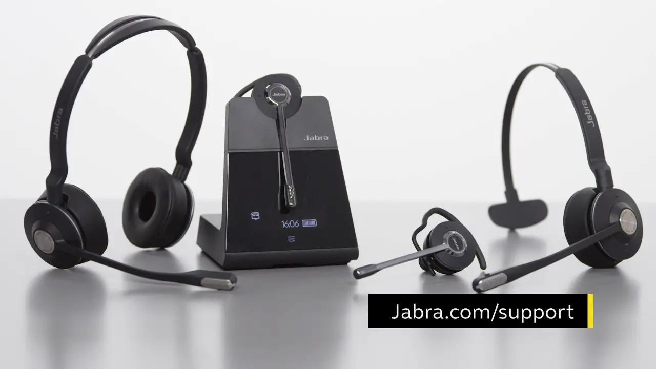 Jabra Engage 65 Convertible Professional Wireless Headset User Manual