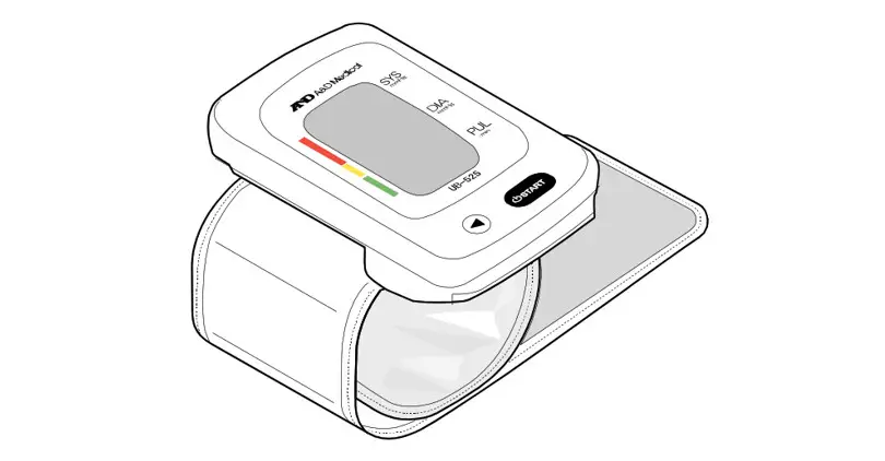 AND Wrist Digital Blood Pressure Monitor Instruction Manual