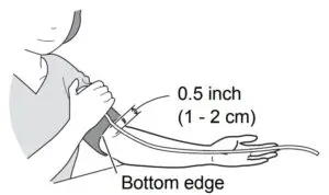 Applying the Arm Cuff