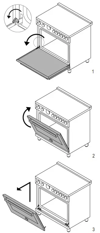 BERTAZZONI Freestanding Dual Fuel Ranges -- Do not lift or carry
