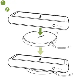 mophie 401101510 Charge Stream Powerstation Wireless XL - OVERVIEW 1