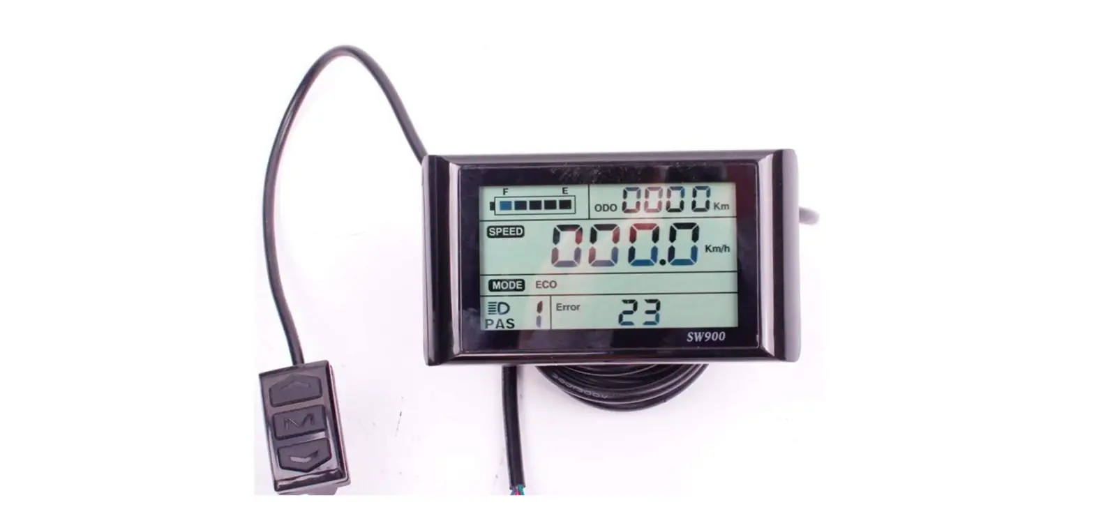Ebikes Canada LCD-SW900 Large Screen LCD Display Meter for Ebike Scooter Instructions - Manualsee