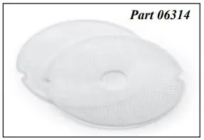 PRESTO Dehydro Electric Food Dehydrator User Guide - Presto® Nonstick Mesh Screens (Part 06314)