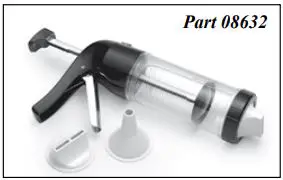 PRESTO Dehydro Electric Food Dehydrator User Guide - Presto™ Jerky Gun (Part 08632)