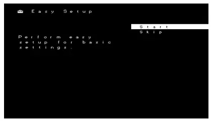Easy Setup