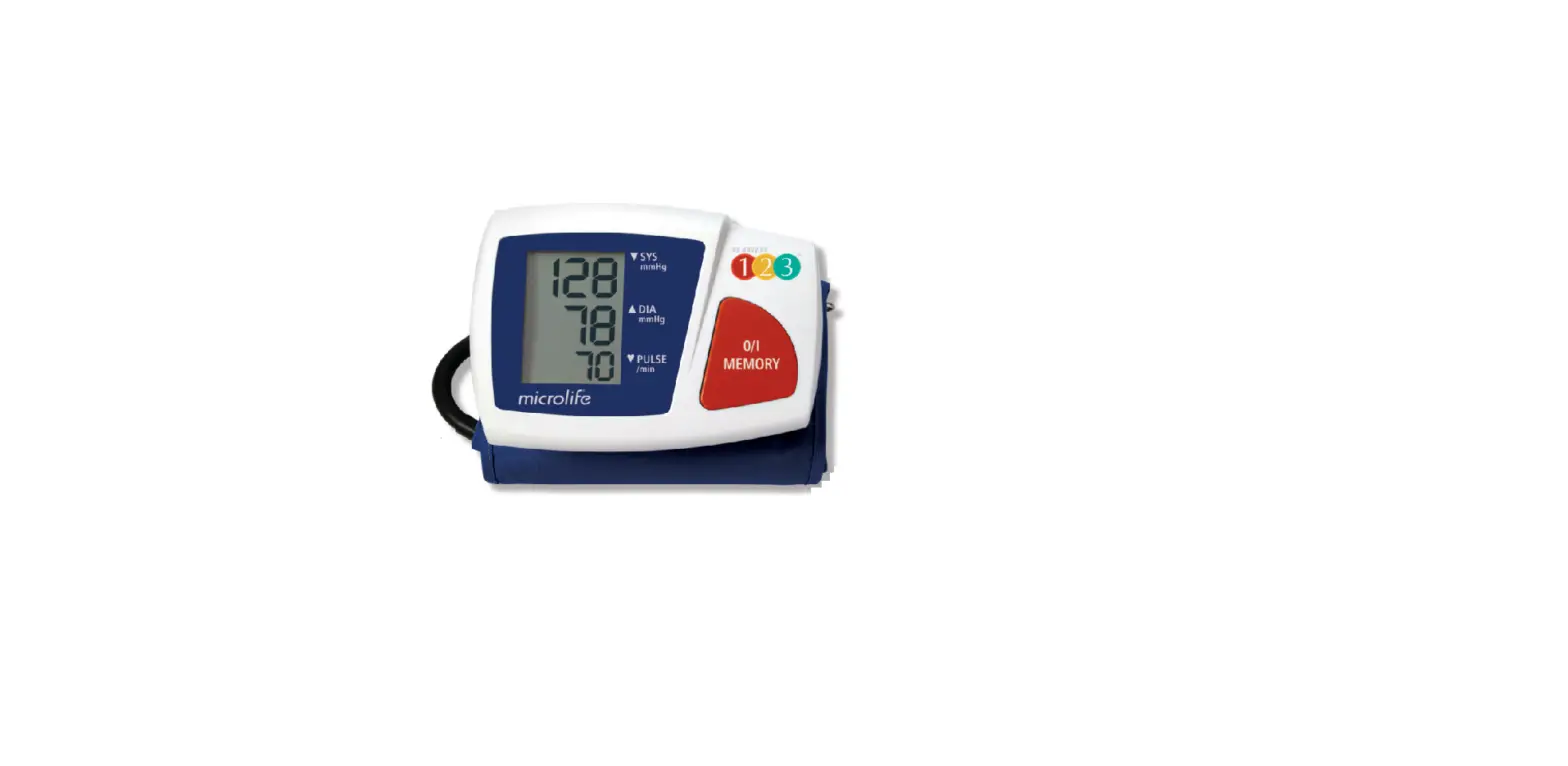 microlife 1-2-3 Blood Pressure Monitor Manual