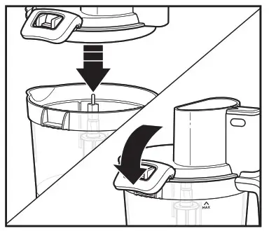 Hamilton Beach 70585 14 Cup Stack and Snap Duo Food Processor - How to Use Plastic Dough Blade 2
