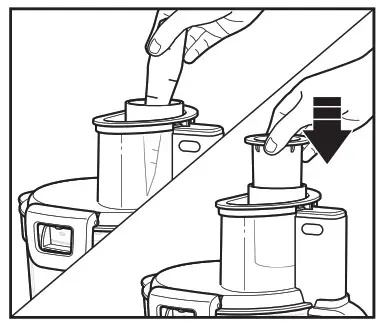 Hamilton Beach 70585 14 Cup Stack and Snap Duo Food Processor - How to Use Reversible Slicing 3