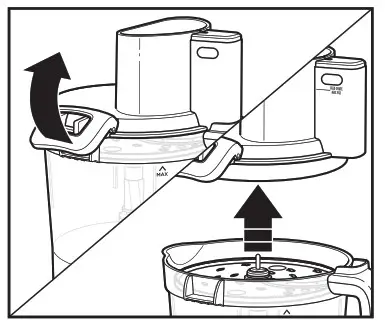 Hamilton Beach 70585 14 Cup Stack and Snap Duo Food Processor - How to Use Reversible Slicing 7