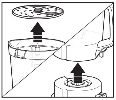 Hamilton Beach 70585 14 Cup Stack and Snap Duo Food Processor - How to Use Reversible Slicing 8