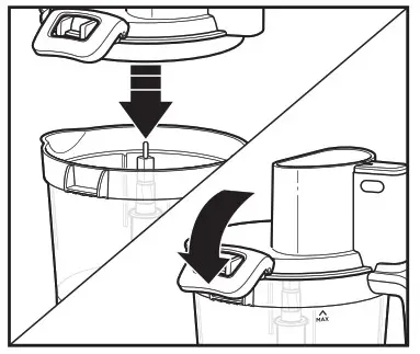 Hamilton Beach 70585 14 Cup Stack and Snap Duo Food Processor - How to Use Tall Stainless Steel Chopping Blade 2