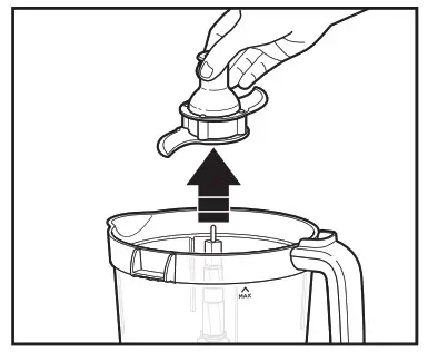 Hamilton Beach 70585 14 Cup Stack and Snap Duo Food Processor - How to Use Tall Stainless Steel Chopping Blade 7