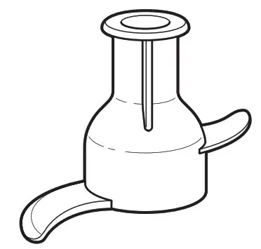 Hamilton Beach 70585 14 Cup Stack and Snap Duo Food Processor - Plastic Dough Blade