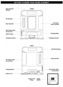 Shark IQ Robot AV1002AE Series Robot Vacuum User Manual