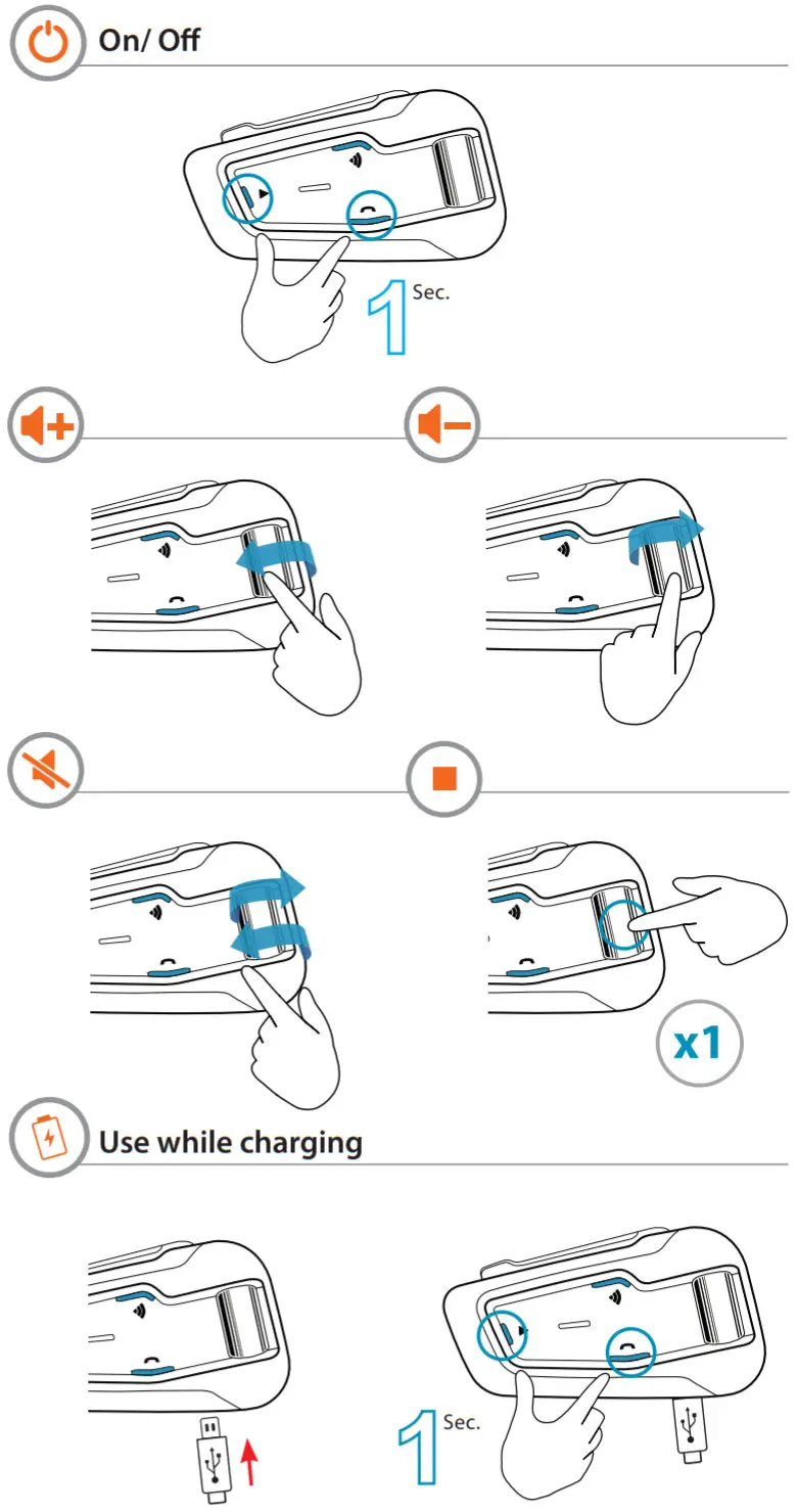 cardo Packtalk Bold Motor Cycle Communication User Guide Manualsee