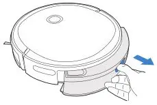 ECOVACS Deebot U2 - Uninstall the Dust Bin & Reservoir