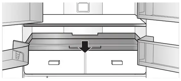 JENNAIR French Door RefrigeratorPull-Out Platter 1