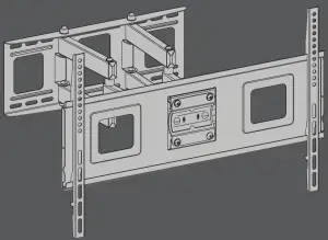 Dynex Dynex 47-75 Full Motion TV Wall Mount User Manual [DX-HTVMM1703-C]