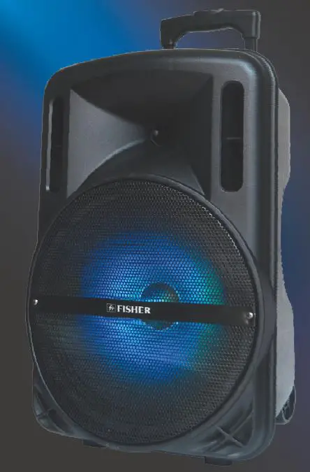 FISHER FBX1244ACM 12-Inch Portable Power Bass Speaker User Guide - Manualsee