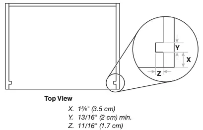 Side Cleats Dimensions