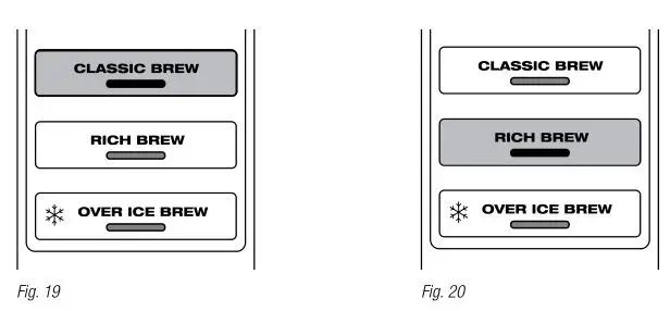Ninja CF091 Coffee Bar - Fig 19, 20
