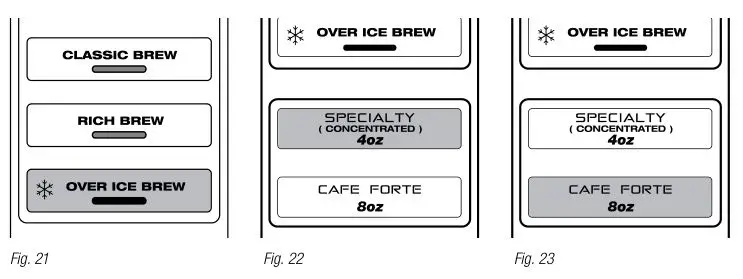 Ninja CF091 Coffee Bar - Fig 21,22,23