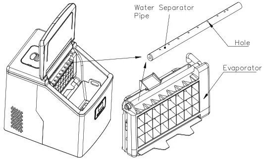 EUHOMY IM-F Countertop Ice Maker - CLEANING AND MAINTAINING YOUR ICE MAKER