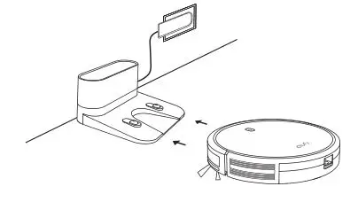 eufy T2108 RoboVac 11S - Attach RoboVac to the Charging Base