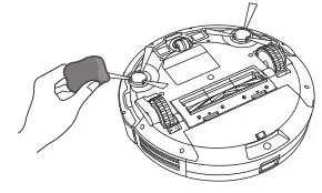eufy T2108 RoboVac 11S - Clean the Side Brushes