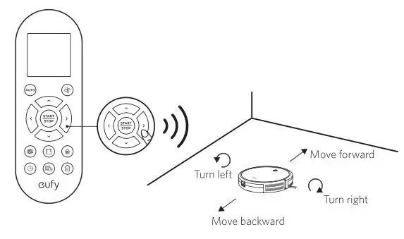 eufy T2108 RoboVac 11S - Manual cleaning