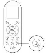 eufy T2108 RoboVac 11S - Press home on the remote control