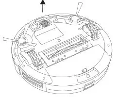 eufy T2108 RoboVac 11S - Pull out the swivel wheel