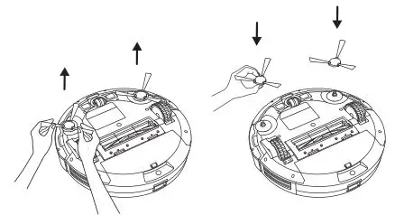 eufy T2108 RoboVac 11S - Replace the Side Brushes