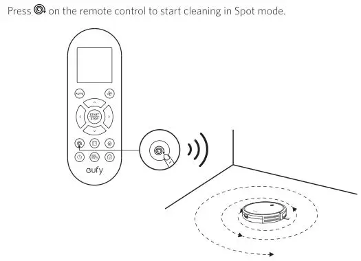 eufy T2108 RoboVac 11S - Spot cleaning