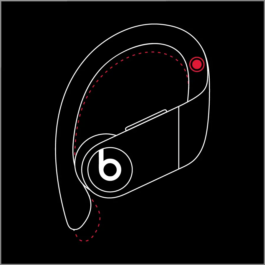 Adjust the fit of your Powerbeats Pro