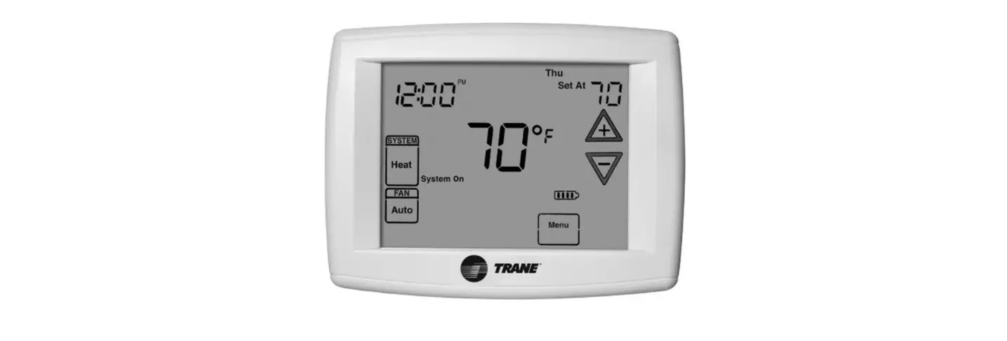 Trane Programmable Thermostat Setup Instructions