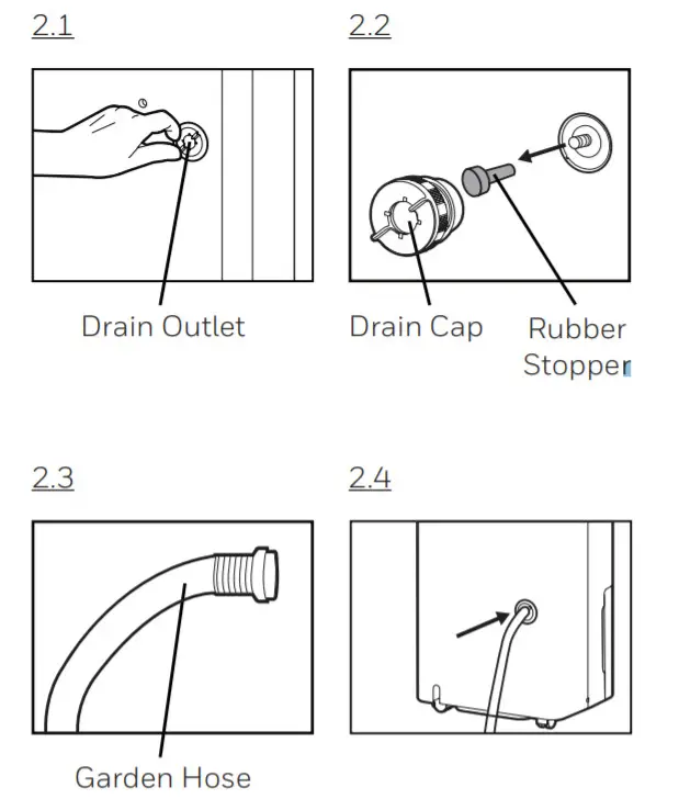 Honeywell Dehumidifier- Continuous Water Drainage