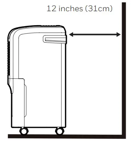Honeywell Dehumidifier-level floor