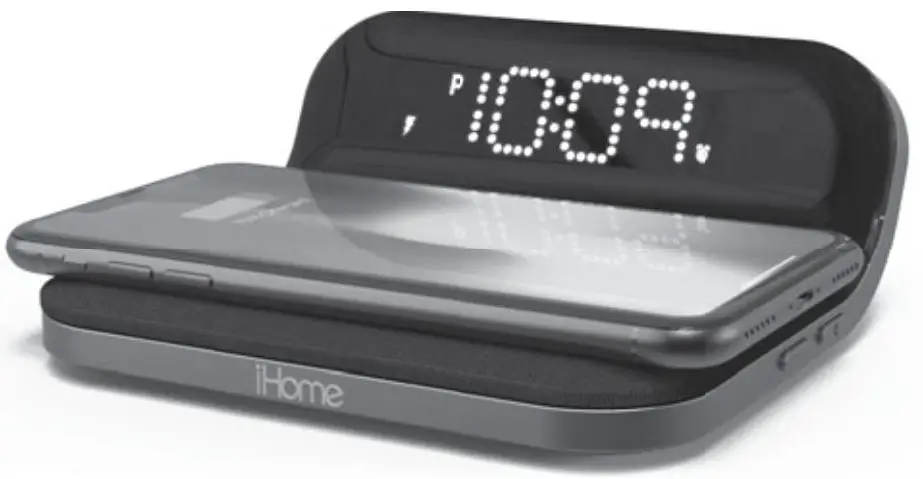 iHome iW18 Bedside/Office Clock with Dual Charging User Manual