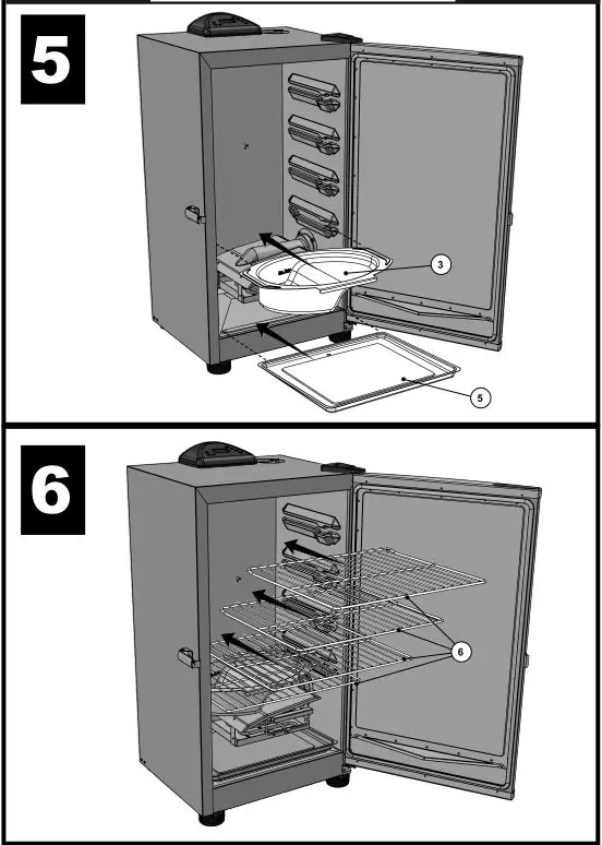 Masterbuilt 30 inch Digital Electric Smoker - ASSEMBLY 3