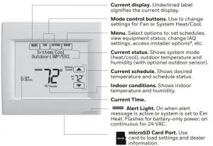 Honeywell Home VisionPRO Series with RedLINK Installation Guide - Manualsee