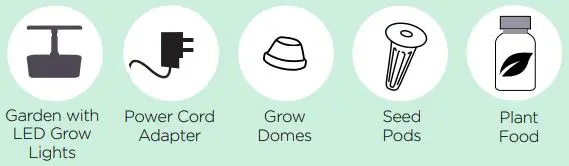 AeroGarden Harvest User Guide - What’s Inside