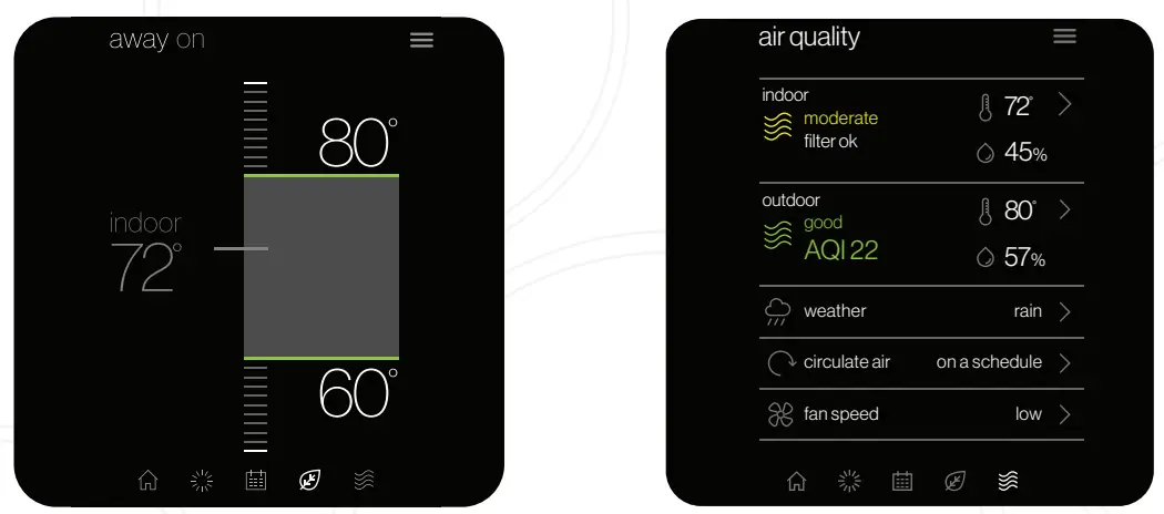 DAIKIN ONE+ Smart Thermostat - sceren2