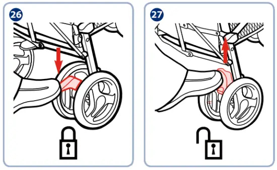 GRACO IM-000150F Travelite Lightweight Umbrella Stroller - Brake