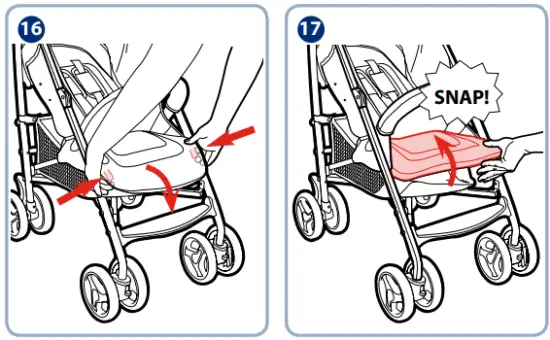 GRACO IM-000150F Travelite Lightweight Umbrella Stroller - Calf Support