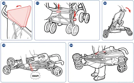GRACO IM-000150F Travelite Lightweight Umbrella Stroller - Fold Stroller