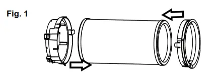 Whynter 14,000 BTU Portable Air Conditioner - INSTALLATION fig 1