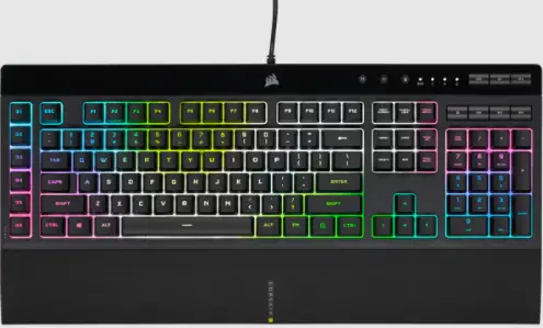 CORSAIR CH-9226715-NA K55 RGB PRO XT Gaming Keyboard