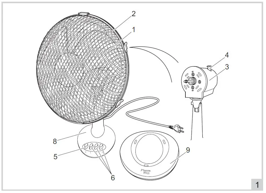 bESTRON-DDF35Z-Desk-Fan-1